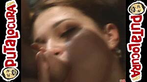 Teen’s first porn casting at 18 turns wild. Spanish gangbang interview reveals raw talent.