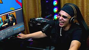 Fabi Drumond Bent Over on Podcast Table Begging Ruan to Touch Her Pussy!