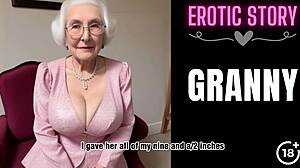 granny hires young male escort for taboo fun