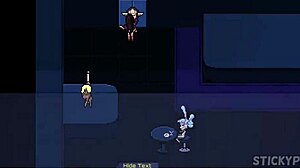 At the rave, I met a girl and made her pussy so wet in this hentai game part 6?