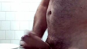 Desperate for That Cock in Tight Toilet Space