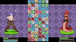 Hey, check out this hentai game with lesbian succubus sex and cum