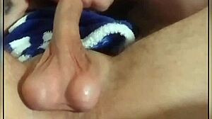 Stepmom Sucks Huge Cock with Balls Bouncing Wildly