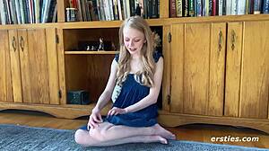 uh, nervous blonde babe lovin’ sexy discipline sessions, so hot n’ wild!