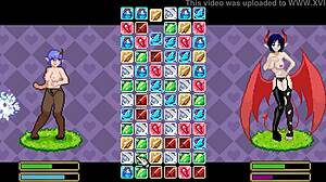 Hey, check out this hentai game with lesbian succubus sex and cum