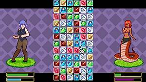 Hey, check out this hentai game with lesbian succubus sex and cum