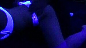 Scarlett Johnson Has Blacklight Sex With Teen 18+