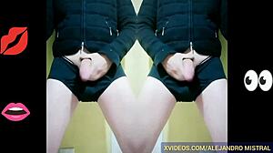 damn! gay stud alejandro mistral pulls out huge rod after hot massage!