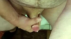 POV Cock Jacking with Hard Nipples and Tits Exposed