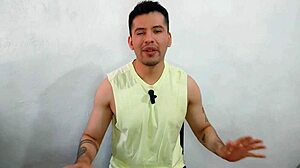 Field master secretly fucks married compadre's ass with 23cm thick dick