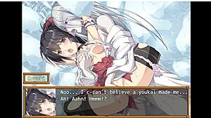 Suggestive Hentai Anime Game Featuring Divine Miko Koyori In Part Two Adventures