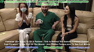 doctor tampa performs mandatory sports physical on blaire celeste