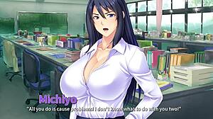 hey, check out mommy sensei in horny threesome homework ep3!