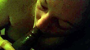 interracial deepthroat with monster cock and big black cock in bedroom