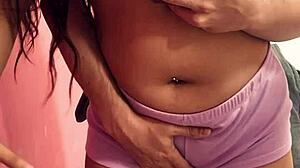 In Alexandria Egypt, Mr. Ahmed bangs Madame Shahd, the office slut, door ajar in sexy lingerie