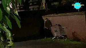 Cracky in her natural habitat outdoors with horny public sex