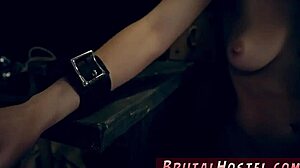 Teen Aidra Fox and Kharlie dominate with big tits handjob