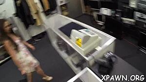 Sexy little non-professional fucks in missionary!