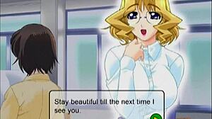 Hentai teacher seduced and fucked by monster in wild anime