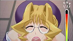 Hentai teacher seduced and fucked by monster in wild anime