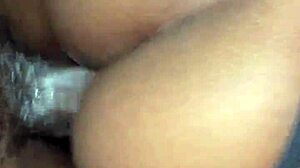 Ebony Slut Fucked Outdoors With Big Cock