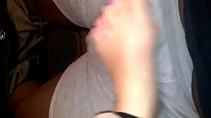 mandy gives an amazing footjob at 19 years old