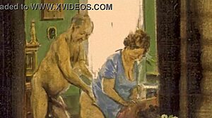 Vintage Erotic Art in Stunning Retro Style Animation