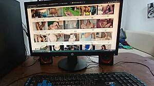 Sexy Colombian Stepsister with Big Ass and Tight Pussy Jerks My Huge Cock... Damn!