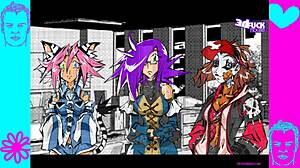 in ai-subeki part 5 the shemale activates fuck switch for threesome creampie