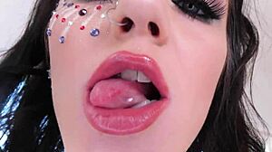 Rosalyn Sphinx Petite Blue Eyes Blowjob Wow! 😍