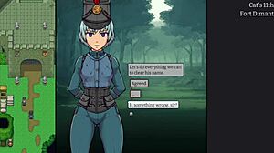 In this hentai, blonde slut captain gets fucked and cummed on big tits in final part