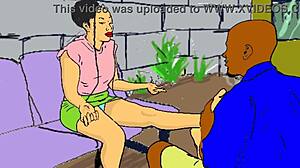 Lonely African Nailcutter Craves Hard Action!