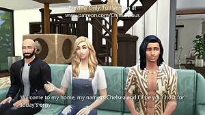 Cara Rides In Wild Orgy With Blowjobs And Fucking