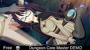 i play dungeon core master demo in fantasy game