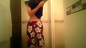 What's happening in the toilet with that ejaculation?