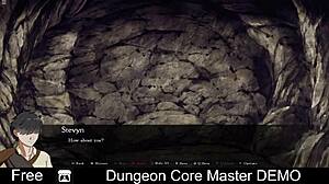 i play dungeon core master demo in fantasy game