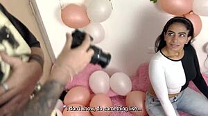 Girlfriend Shares Latina In Threesome