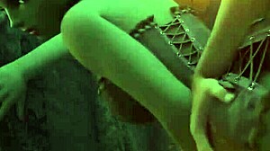 sombra bent over in doggystyle position getting fucked hard