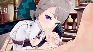 Lynette in Genshin Impact Adventure