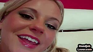 hj babe wanks pov cock closeup with dirty talk action