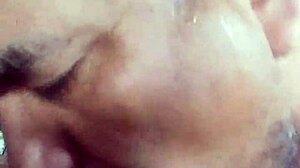 latino says, 'i'll suck your big black cock,' to shemale