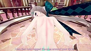 Lynette in Genshin Impact Adventure