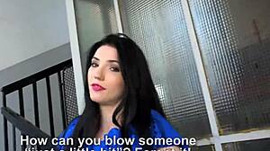 Stunning Czech Babe Slammed Hard for Cash Outdoors