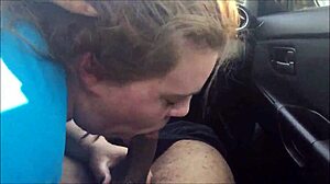 hey, wanna see this bbw suck in car?