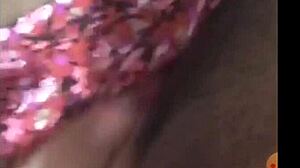 mi novia se masturba para mi en masaje con vibrador