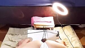 i masturbate in lingerie with big ass exposed