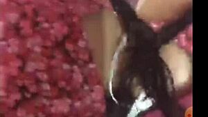 mi novia se masturba para mi en masaje con vibrador