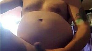 Bisexual guy shoots huge load, so hot! 🔥