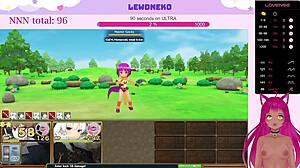 VTuber Lewdneko玩Evenicle，可爱呻吟第二部分