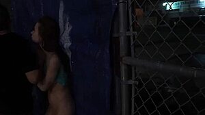 Anya is anal slut in rough outdoor gangbang 😈